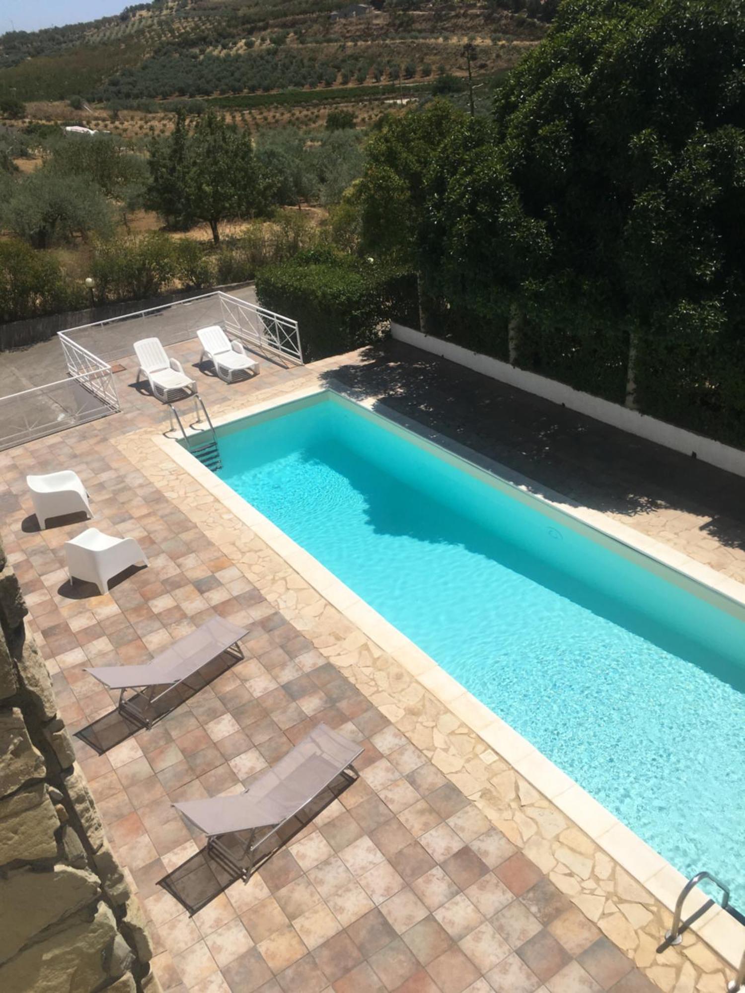 Vila Stria House Mazzarino Exteriér fotografie